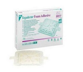 FOAM ADHESIVE 4IN X 4IN DRESSING 10/BX