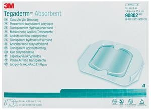 TEGADERM ABSORBENT 4.3IN X 5IN EACH