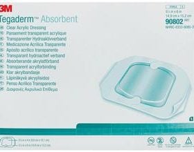 TEGADERM ABSORBENT 5.875 X 6 SQUARE 5/BX