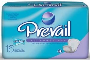 PREVAIL PANT LINER OVERNIGHT 96/CASE