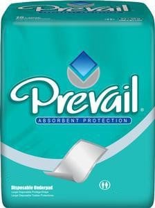 PREVAIL NIGHTIME UNDERPADS 30X36  100/CS