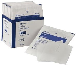 DRAIN SPONGE 4  X 4  6PLY STER, 50/BX