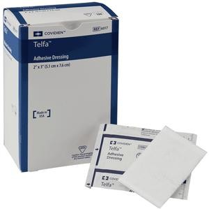 TELFA ADHESIVE DRESSING 3X4 EACHES