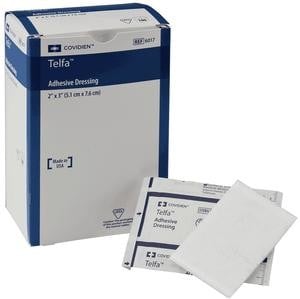 TELFA ADHESIVE DRESSING 3X4 EACHES