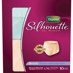 BRIEF SILHOUETTE WOMENS SM 12/PK