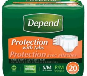 DEPEND BRIEF MAX PROTECTION LARGE 48/CS
