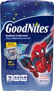 GOODNITES YOUTH SMALL PULL UPS 14/PACK