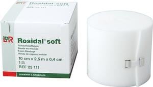 ROSIDAL SOFT 10CMX0.4CMX2.5CM BANDAGE