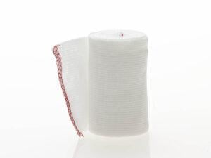 ELASTIC BANDAGE W/VELCRO 4IN X 5YDS