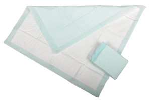 UNDERPADS 30X30 POLYMER DELUXE 100/CS