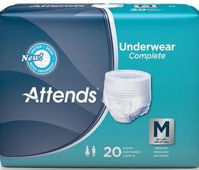 ATTENDS PULL-ONS UNDERWEAR MEDIUM 80/CS