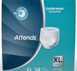 ATTENDS PULL-ONS X-LARGE UNDERWEAR 56/CS