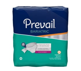 Prevail® Bariatric Adult Brief, Size B, Up to 100" Waist