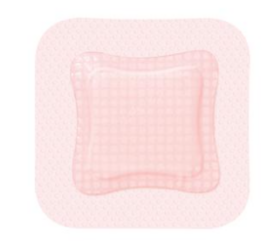 Smith & Nephew Allevyn™ Gentle Gel Adhesive Hydrocellular Foam Dressing With Border, 3" x 3" with 2" x 2" Pad