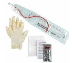 Bard Intermittent Catheter Kit 14Fr, Touchless® Plus, Vinyl, Unisex, 1100cc Collection Chamber, PVI Swabs, Latex-Free Gloves, Underpad