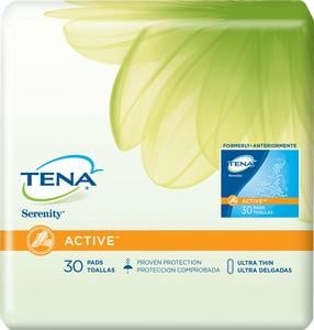 SERENITY SLENDER PADS 30/PK