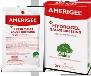 AMERIGEL HYDROGEL GAUZE 2 X 2  10/BX