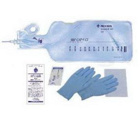 SELF CATH KIT 12FR W/COLL BAG 1/EA