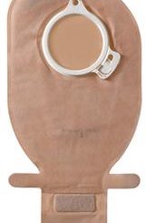 ASSURA 2 PC DRAINABLE POUCH  1 9/16 FLG 10/BX