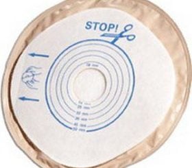 STOMA CAP 1-PIECE W/SKIN BARRIER 30/BX