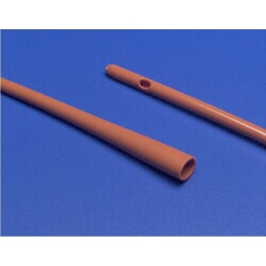 URETHRAL RED RUBBER CATHETER 20FR 16IN