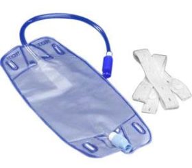 URI DRAIN DELUXE LEG BAG 9OZ SMALL 1/EA