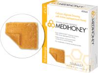 MEDIHONEY CALCIUM ALG DRESSING 2X2 10/BX