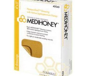 MEDIHONEY HYDROCOLLOID 2IN X 2IN  1 EACH