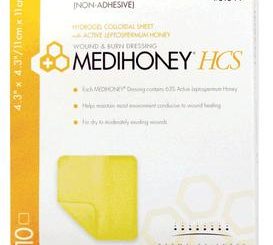 MEDIHONEY NON ADHESIVE HCS 4.3 X 4.3  10/BX