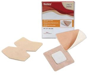 RESTORE FOAM BORDER 8 X 8 DRSNG 10/BX