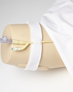 CATHETER STRAP FOAM W/VELCRO
