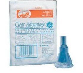 CLEAR ADVANT CATH EXT LARGE