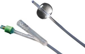FOLEY CATHETER 100% SILICONE 16FR 5CC 1/EA