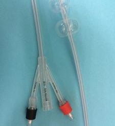 DUETTE CATHETER 18FR 10CC 100% SILICONE