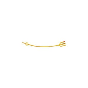 3-WAY FOLEY CATH SIL CTD 18FR 10CC 1/EA