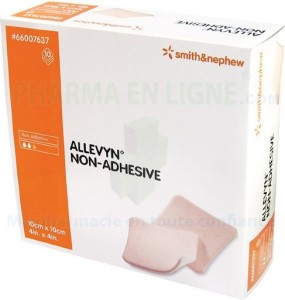 ALLEVYN 4  X 4  FOAM DRESSING EACH