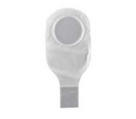 ConvaTec SUR-FIT® Natura® Two-Piece Drainable Pouch, Mold-to-Fit, 4" Flange, 14" L, Transparent