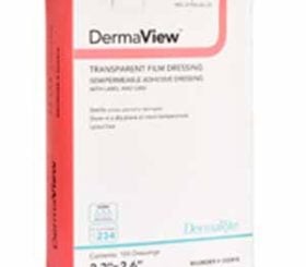 DermaView Transparent Film Dressing, 4" x 5"