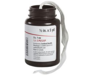 Cardinal Health™ Plain Packing Strip, 1/2" x 5 yds