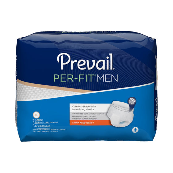 Prevail Underwear Per Fit Pull On X-Large 56/cs