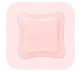 Smith & Nephew Allevyn® Gentle Border Gel Adhesive Hydrocellular Foam Dressing with Border 4" x 4"