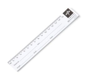 WOUND MEASURING RULER 25/PAD