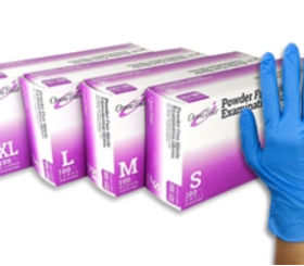 OMNI NITRILE GLOVES MEDIUM