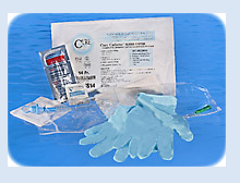 Cure Catheter® Unisex Closed System Kit with Integrated 1500mL Collection Bag 10Fr