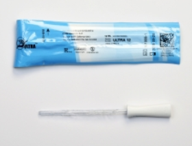 Cure Catheter® Intermittent Catheter, Pre-Lubricated, Straight Tip, 12Fr, 6"