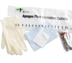 Hollister Apogee Plus Intermittent Catheter Kit Coude Tip 14Fr, 16"