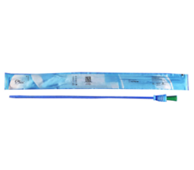 Cure Ultra™ Pre-Lubricated Intermittent Catheter, Sterile, Male, Straight Tip, 16" 12Fr
