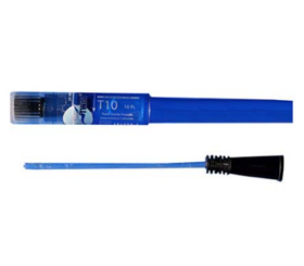 Cure Twist® Intermittent Catheter, Pre-Lubricated, Straight Tip, with Insertion Kit, 10Fr, 6"