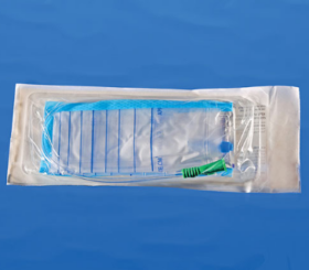 Cure Medical Male U-Shaped Pocket Catheter and Insertion Kit, 14Fr 16"