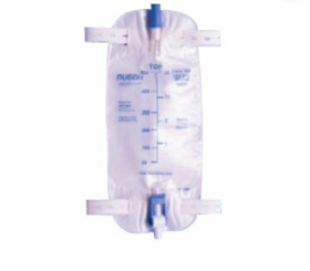 Teleflex Medical Inc Easy-Tap Leg Bag with Extra 18" PVC Extension Tubing 32 oz, Sterile, Latex-free